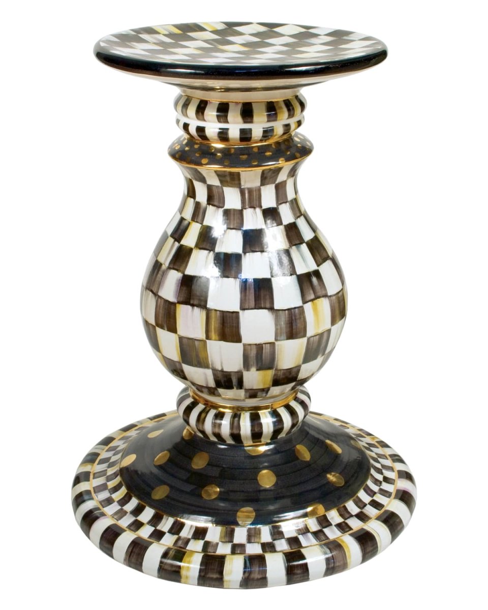 Courtly Check Pedestal Table Base
