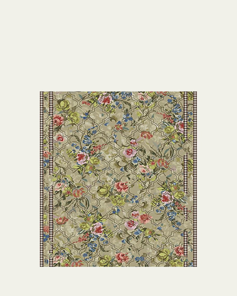 Field Study Floral Rug, 8' x 10'
