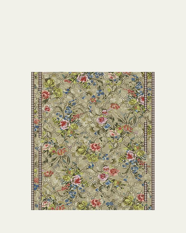 Field Study Floral Rug, 8' x 10'