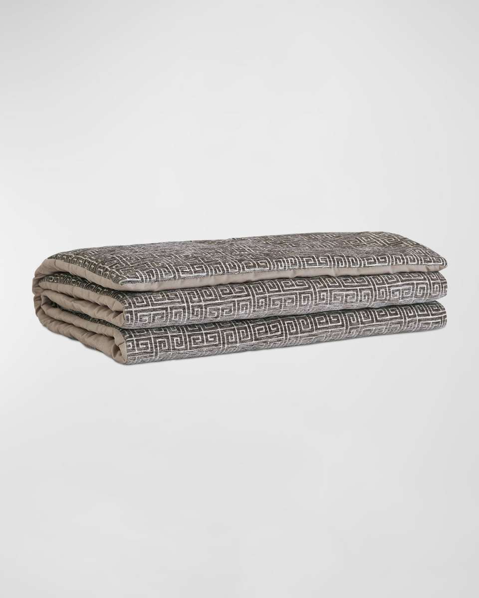 Murano Taupe Bed Scarf