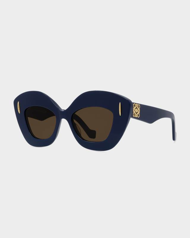 Anagram Acetate Butterfly Sunglasses