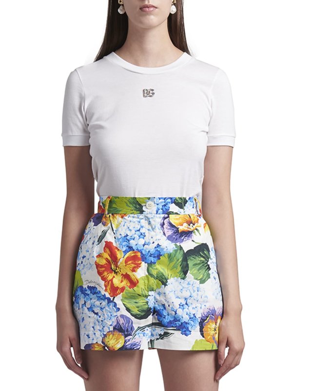 Crystal Logo Short-Sleeve T-Shirt