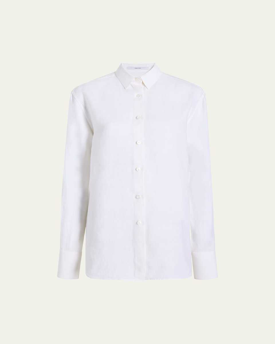 Linen Oversized Mens Shirt