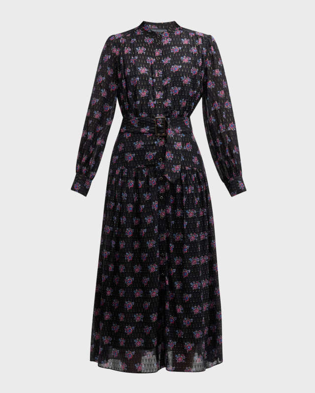 The Rue Floral-Print Midi Dress