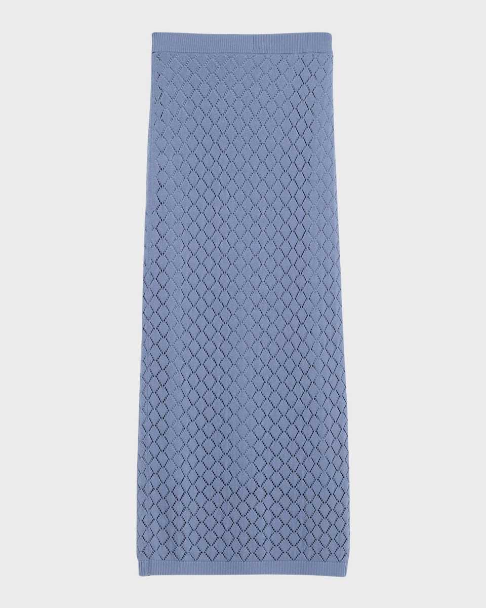 Addison Pointelle Knit Skirt