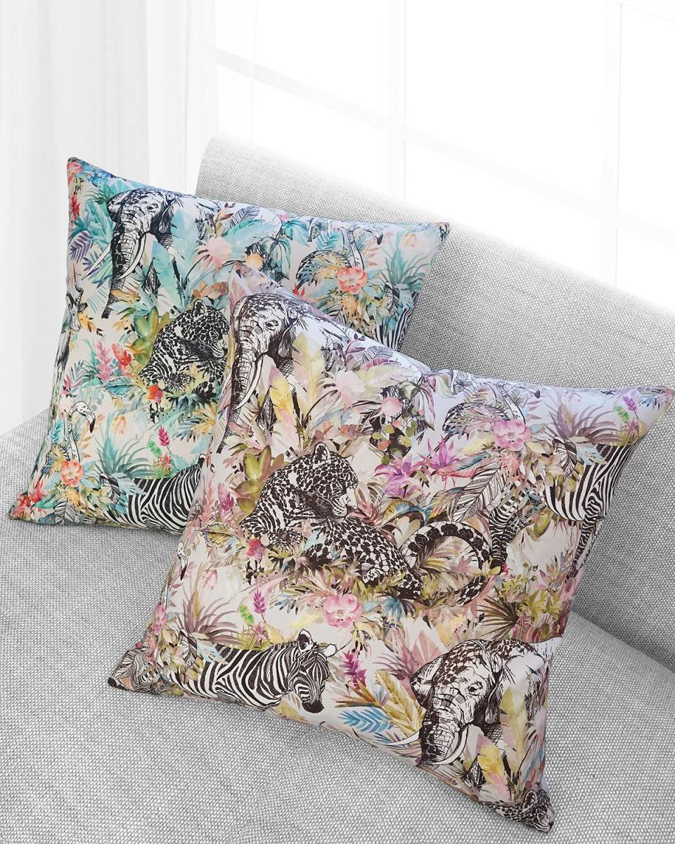 Jurassica Throw Pillow, 24" x