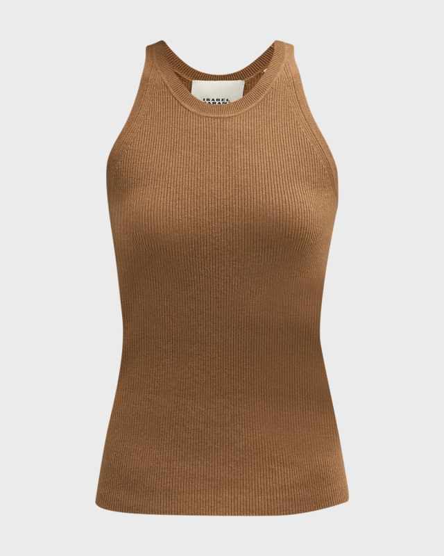 Merry Rib Racerback Tank Top