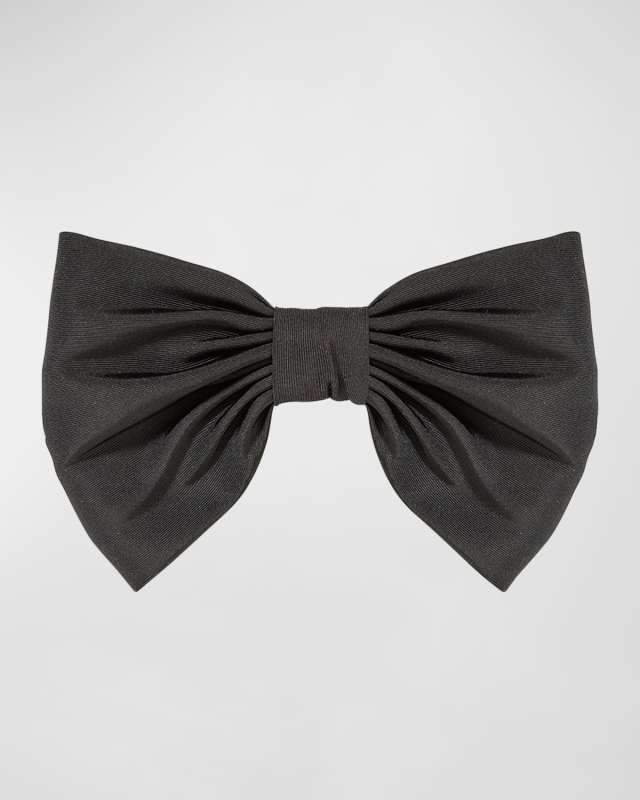 Trisha Silk Bow Barrette