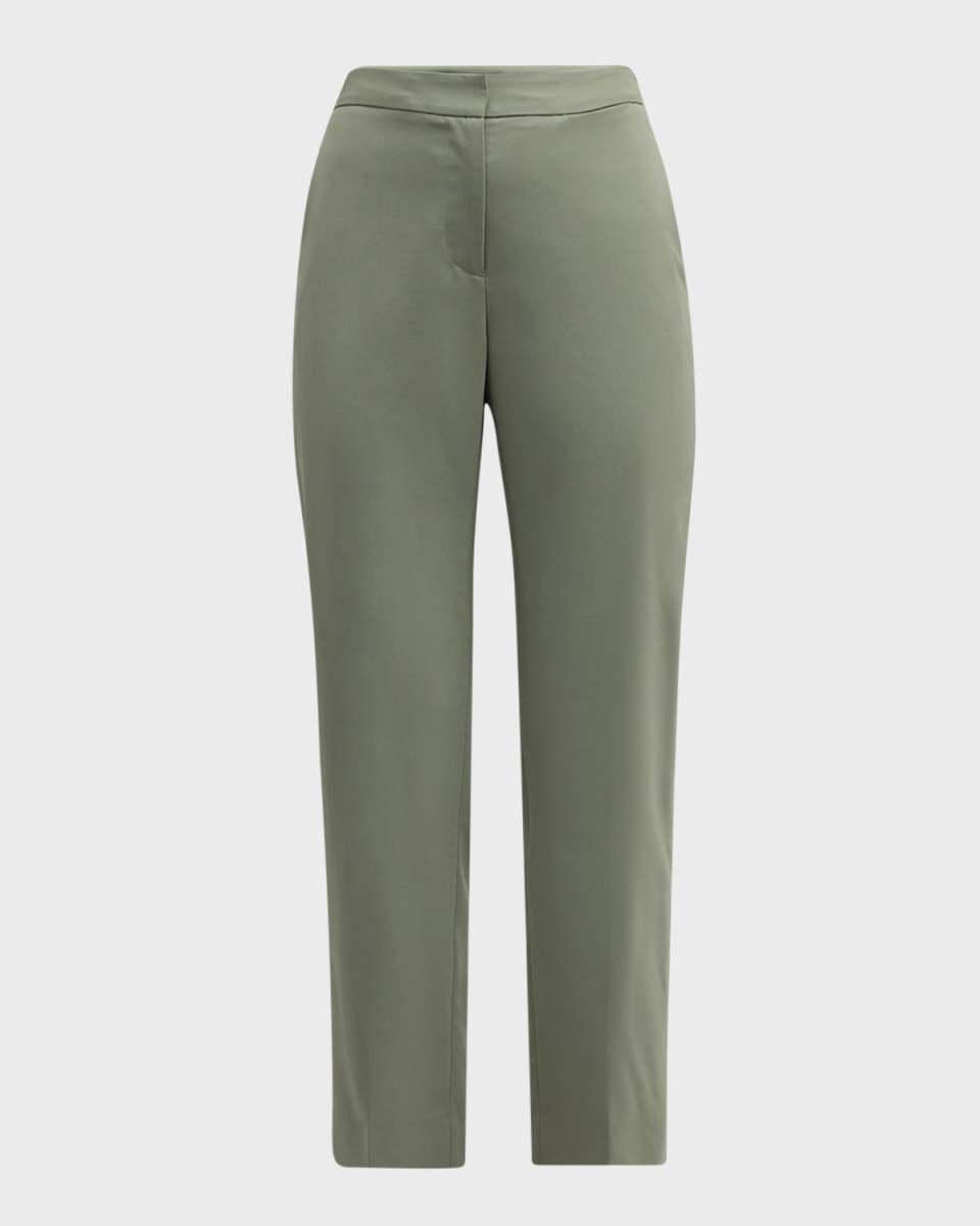 Cropped Seasonless Wool Trousers