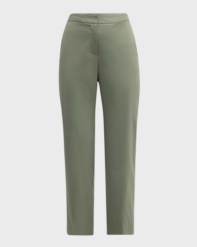Cropped Seasonless Wool Trousers