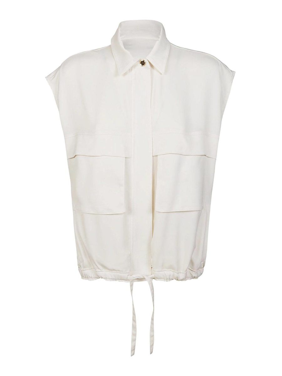 Pinko Gilet - Crème