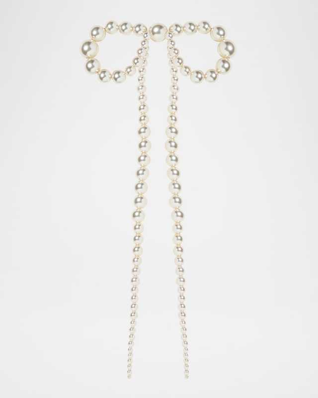 Presley Beaded Bow Barrette