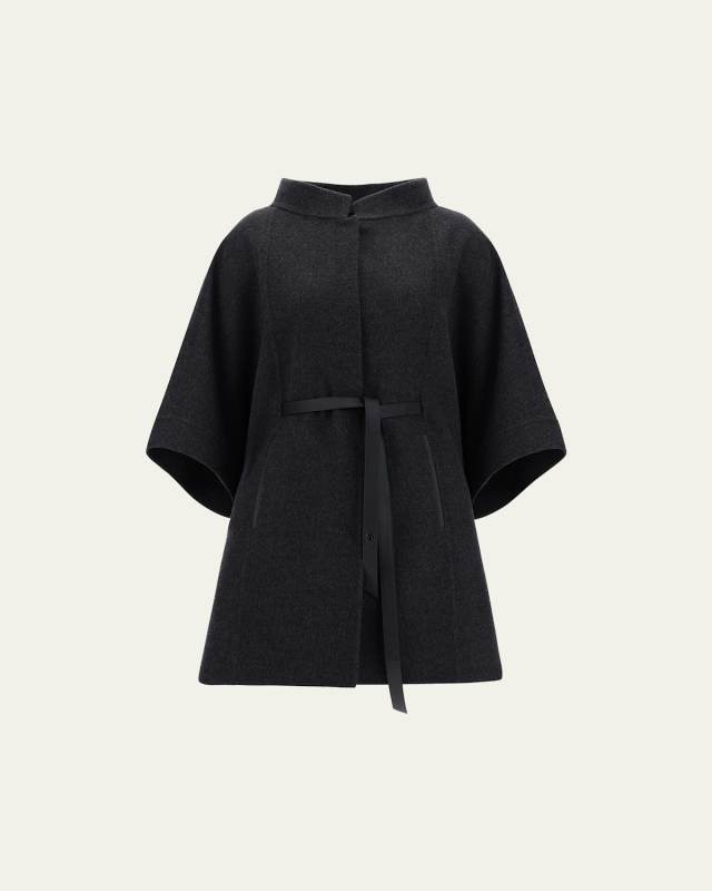 Salzburg Belted Cashmere Jacket