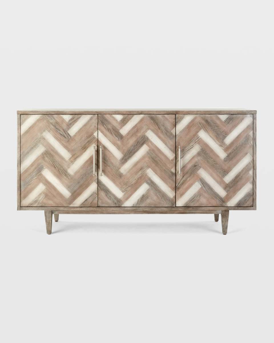 Romney Chevron Entertainment Center