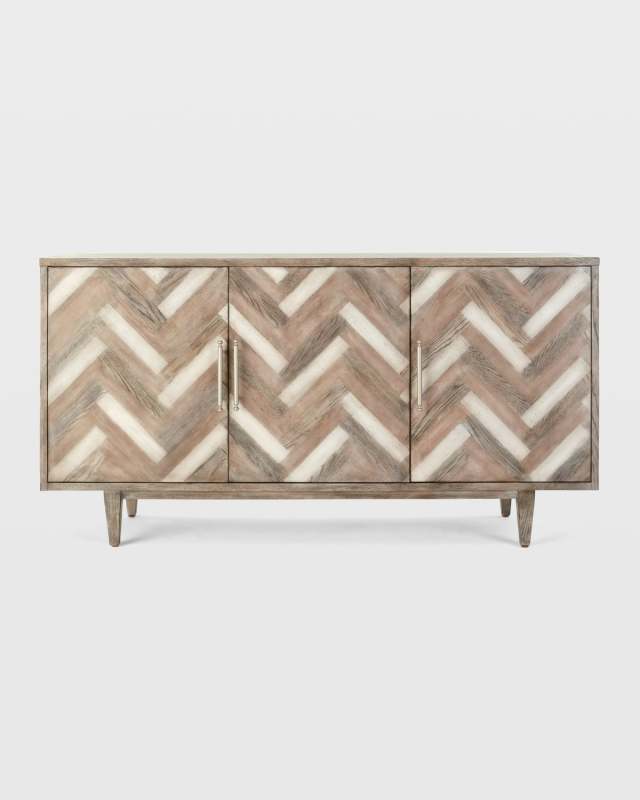 Romney Chevron Entertainment Center