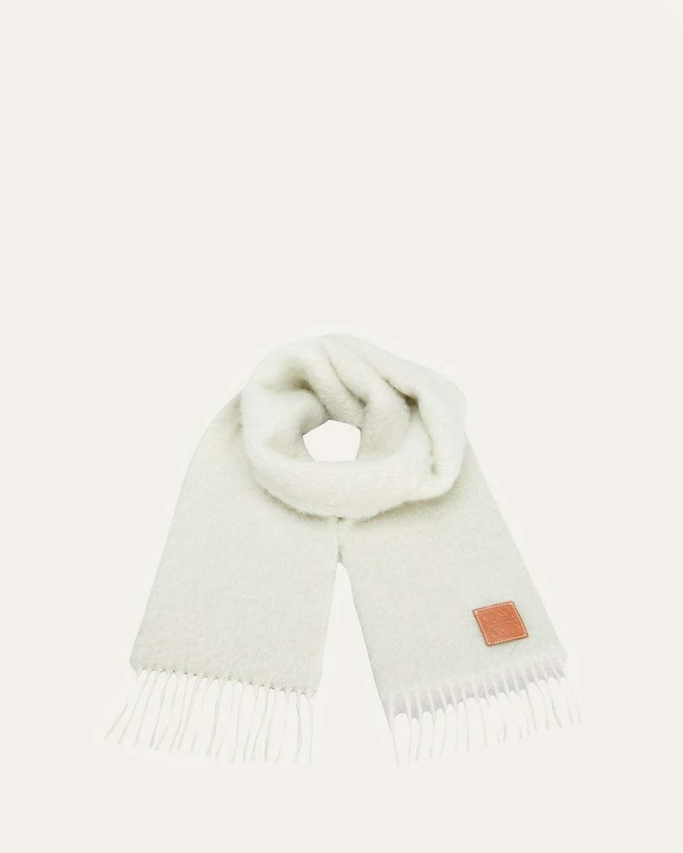 Anagram Mohair Fringe Scarf