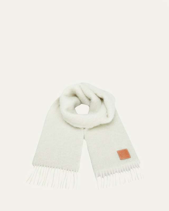 Anagram Mohair Fringe Scarf