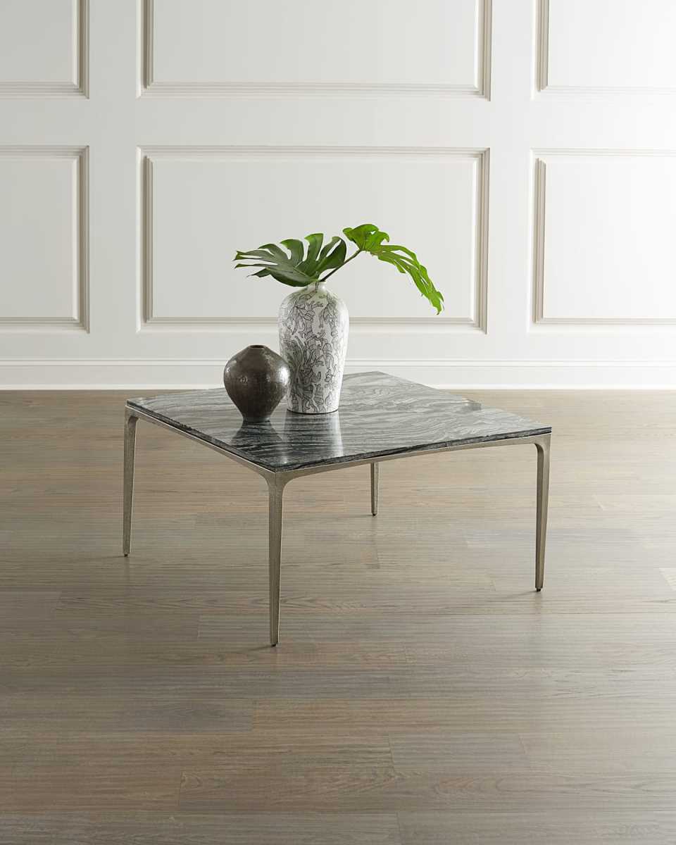 Strata Marble Square Coffee Table