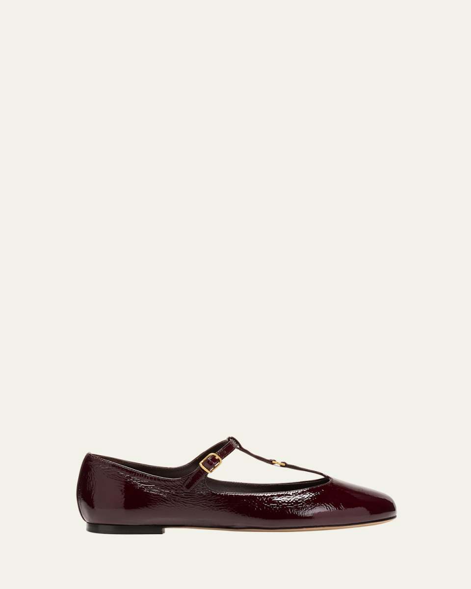 Marcie Patent Mary Jane Ballerina Flats