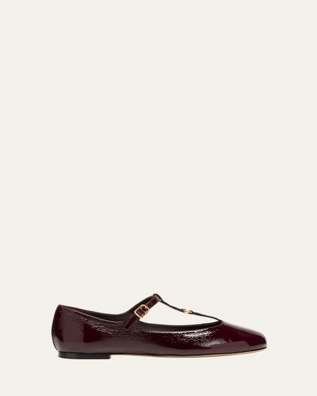 Marcie Patent Mary Jane Ballerina Flats