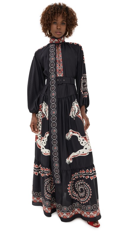 La DoubleJ Athena Dress Gattopardo Placée