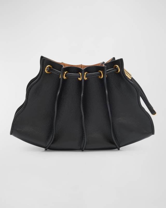 Adria Pleated Wave Wristlet