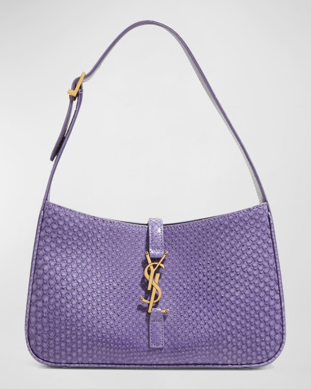 Le 5 A 7 YSL Shoulder Bag in Python