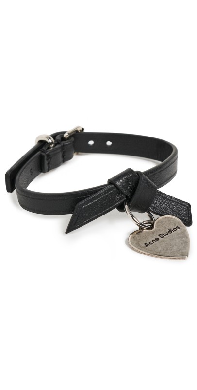 Acne Studios Musubi Charm Bracelet Black