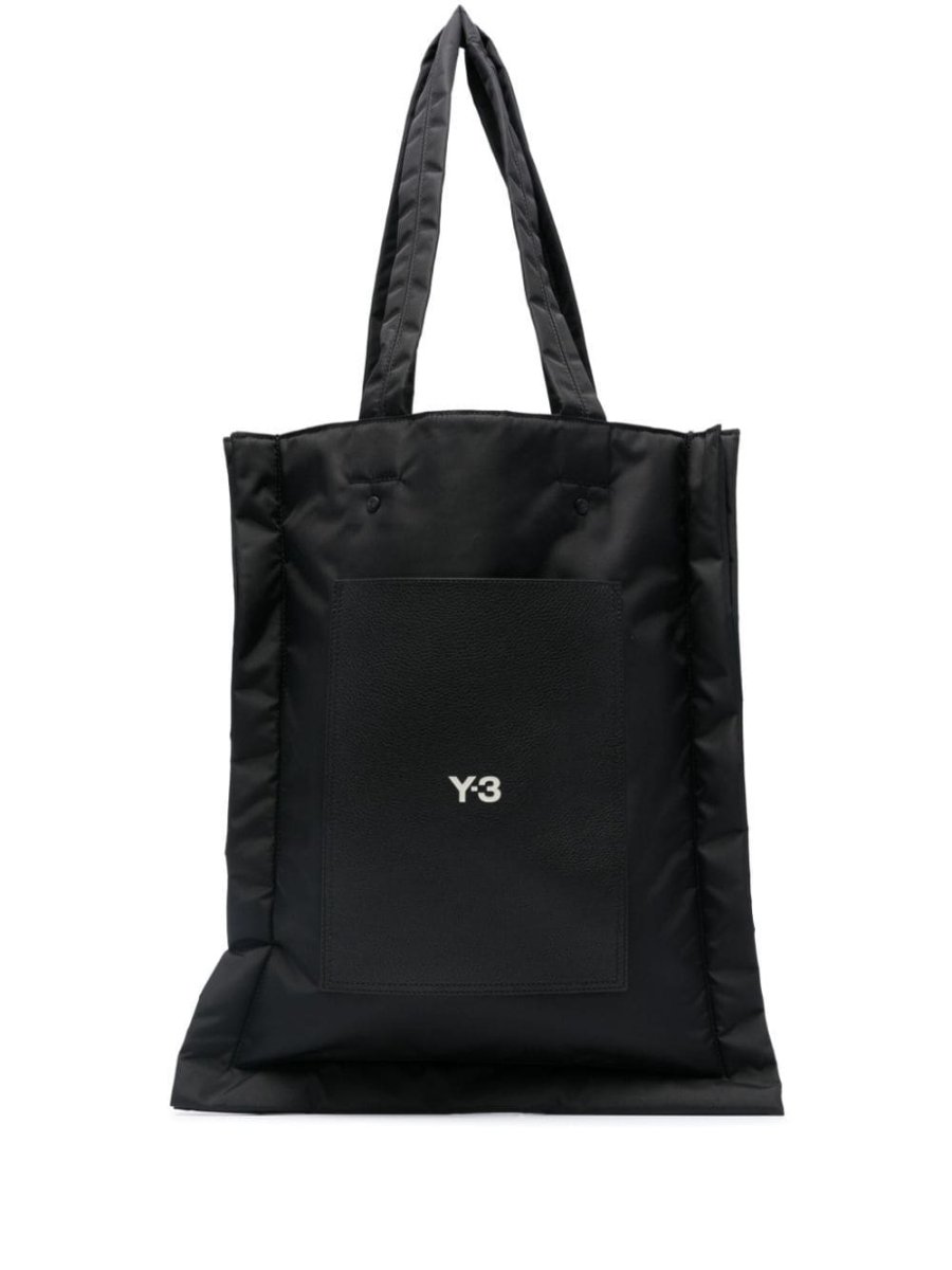 Lux logo-print tote bag