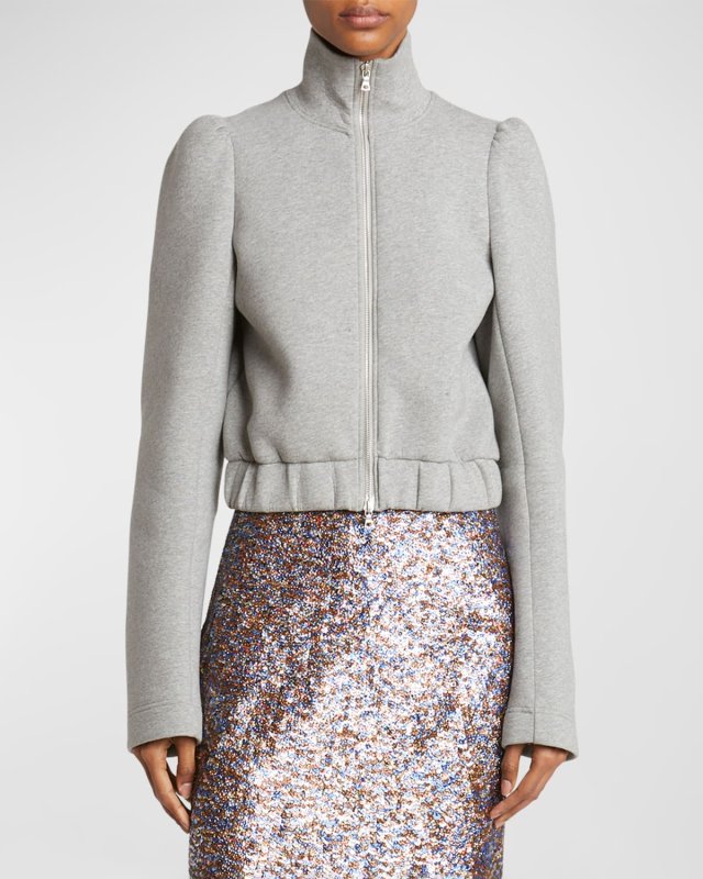 Huras Zip-Up Jacket with Elastic He