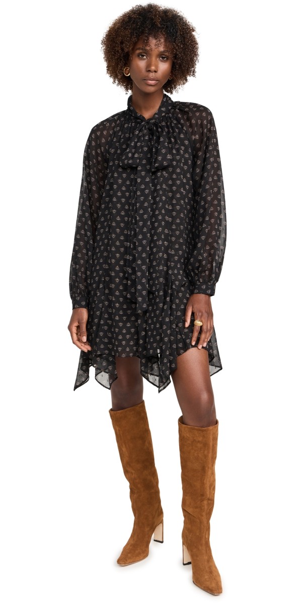 MISA Cindy Dress Black Lapis Eye