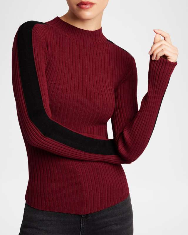 Blair Mock-Neck Sweat