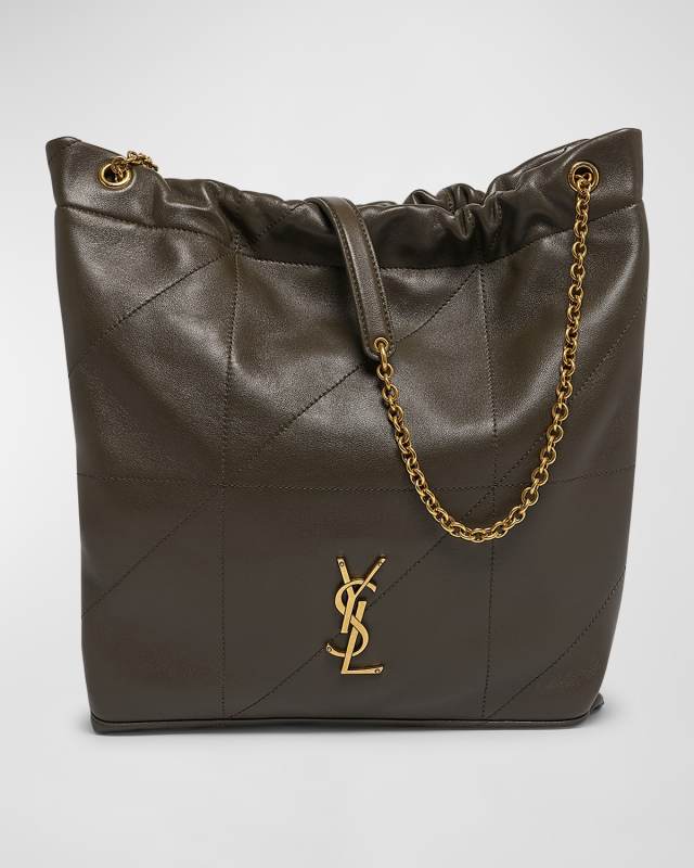 Jamie 4.3 Pochon YSL Shoulder Bag in Quilted Leather