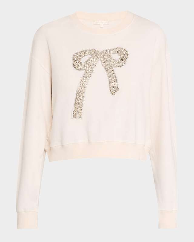 Rylan Embellished Bow Pullover
