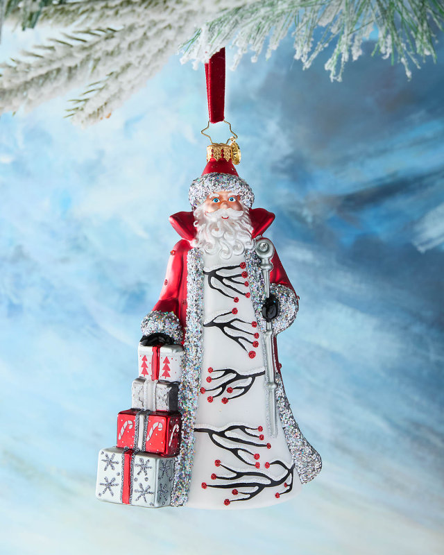 Ardisia Crenata Claus Christmas Ornament