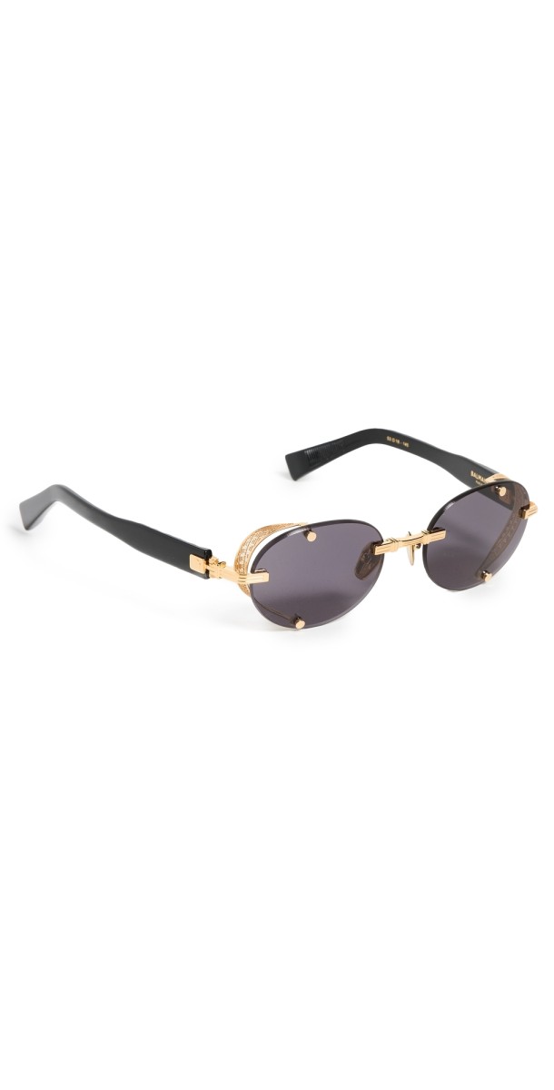 Balmain Monsieur Sunglasses Black & Gold