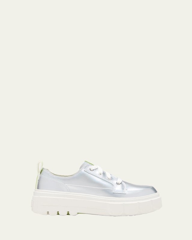 Caribou Leather Chunky Sneakers