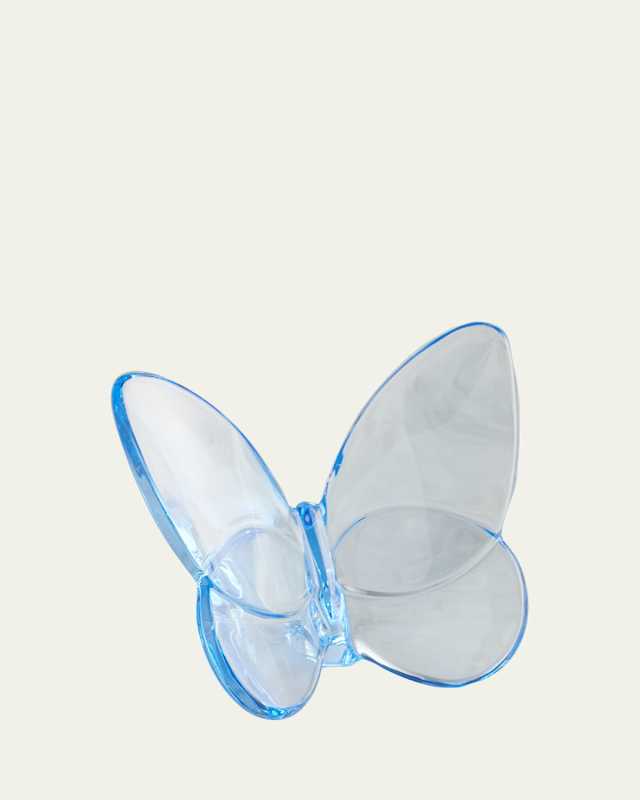 Exclusive Lucky Butterfly Figurine, Sky Blue