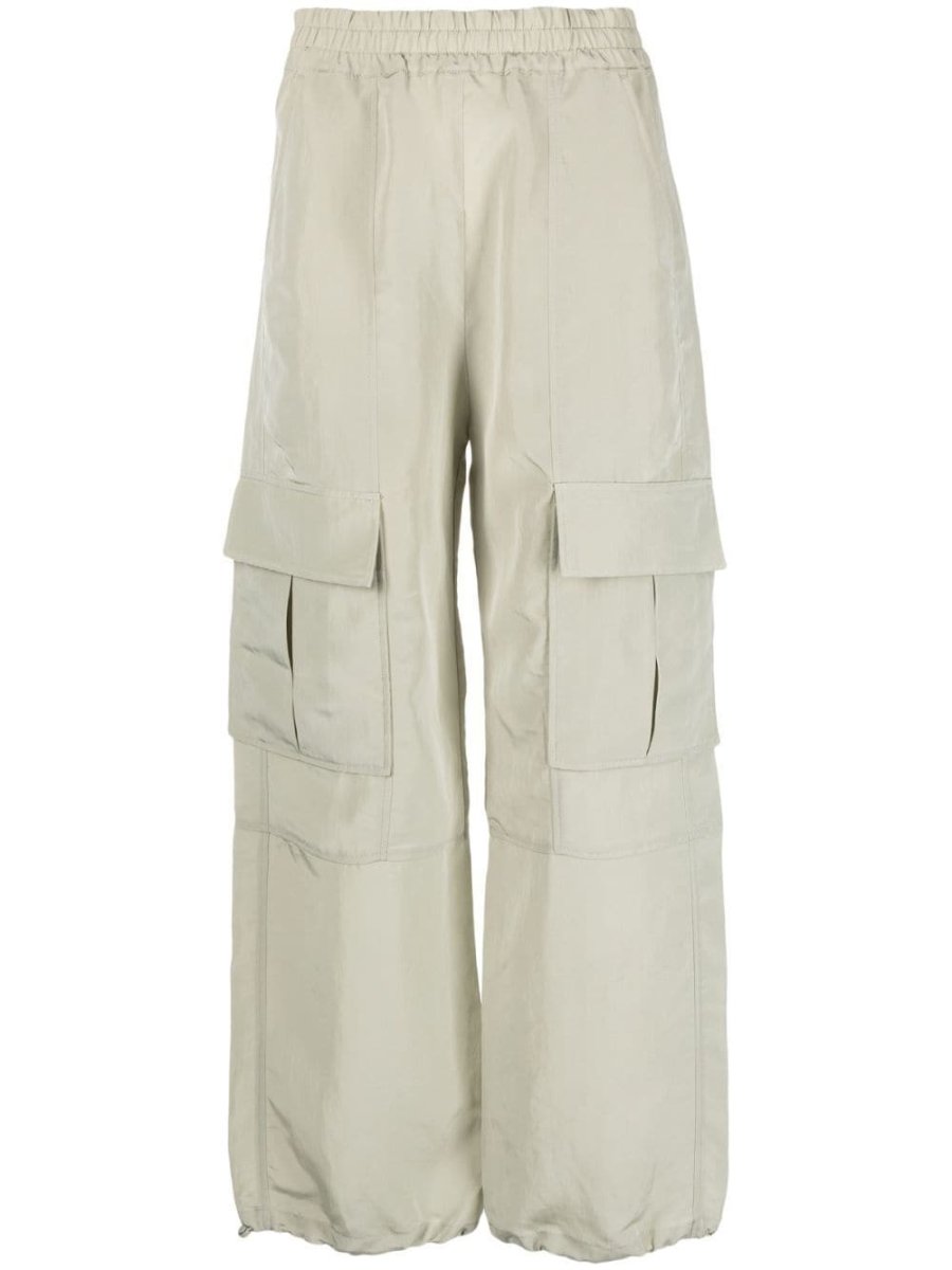 high-waisted cargo pants