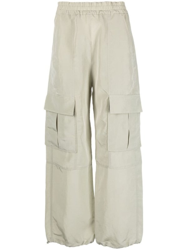 high-waisted cargo pants