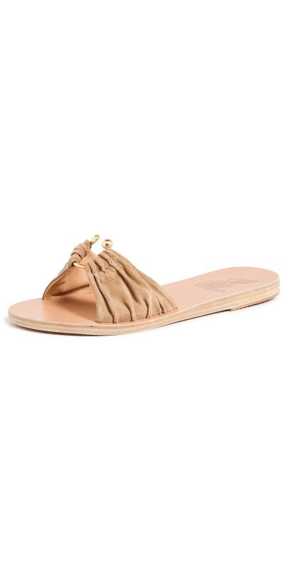 Ancient Greek Sandals Nektaria Sandals Tobacco