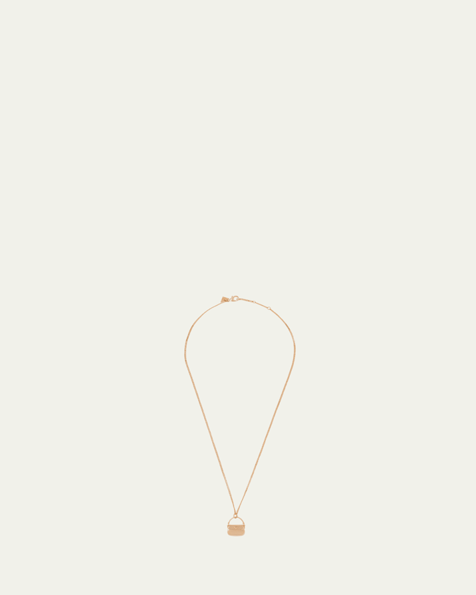 Cleo Mini Bag Charm Necklace