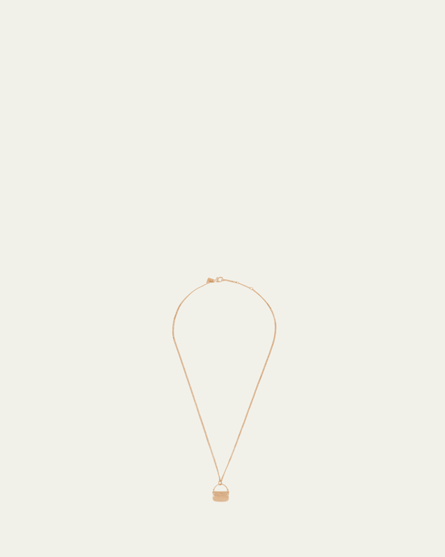 Cleo Mini Bag Charm Necklace