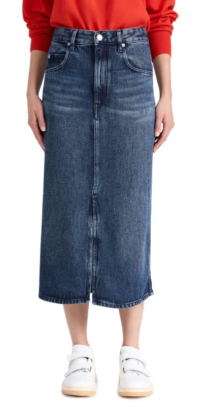 Isabel Marant Étoile Tilauria Jean Skirt Blue