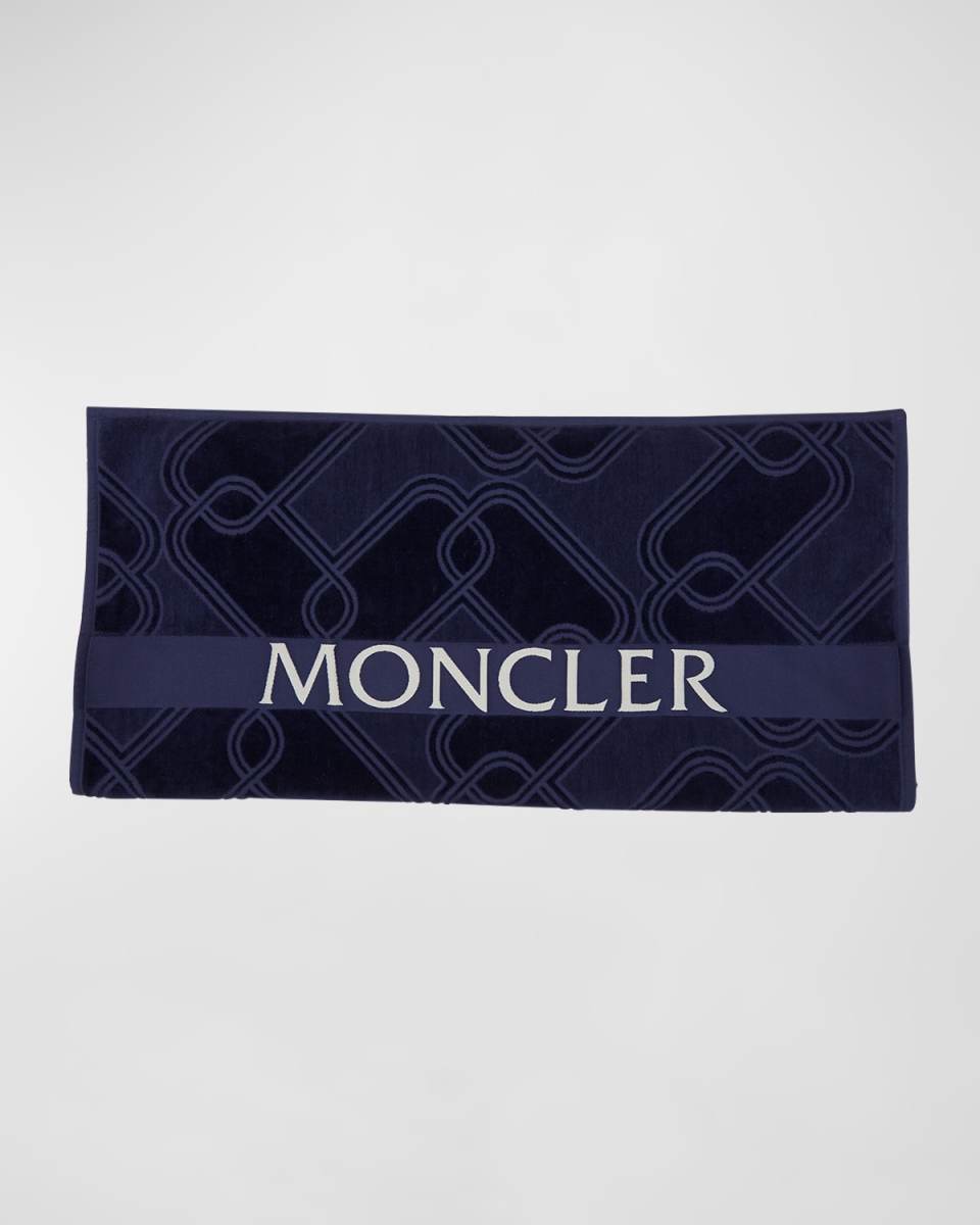 Terry Cloth Logo Beach Towel