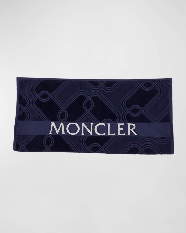 Terry Cloth Logo Beach Towel