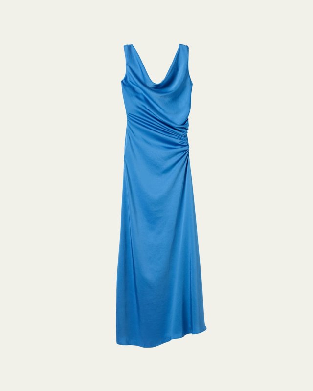 Ophelia Sleeveless Draped Maxi Dress