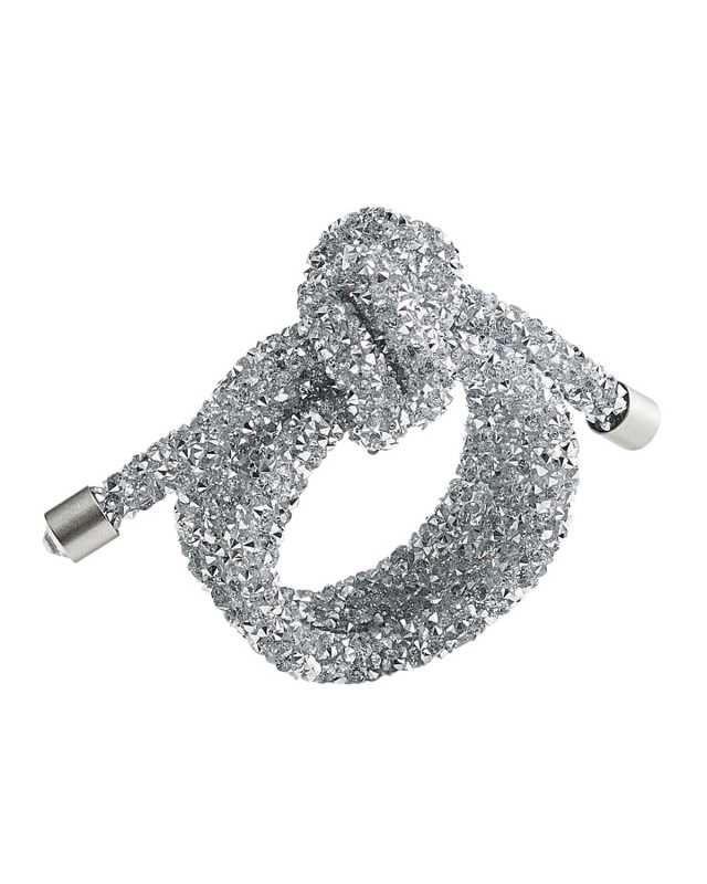 Glam Knot Napkin Ring, Silver