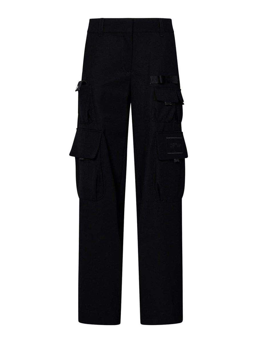 Off-White Pantalons Décontractés - Noir