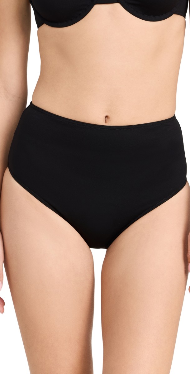 A. L.C. Isla Bikini Bottoms 2 Black